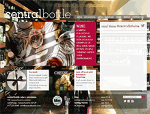 Tablet Screenshot of centralbottle.com